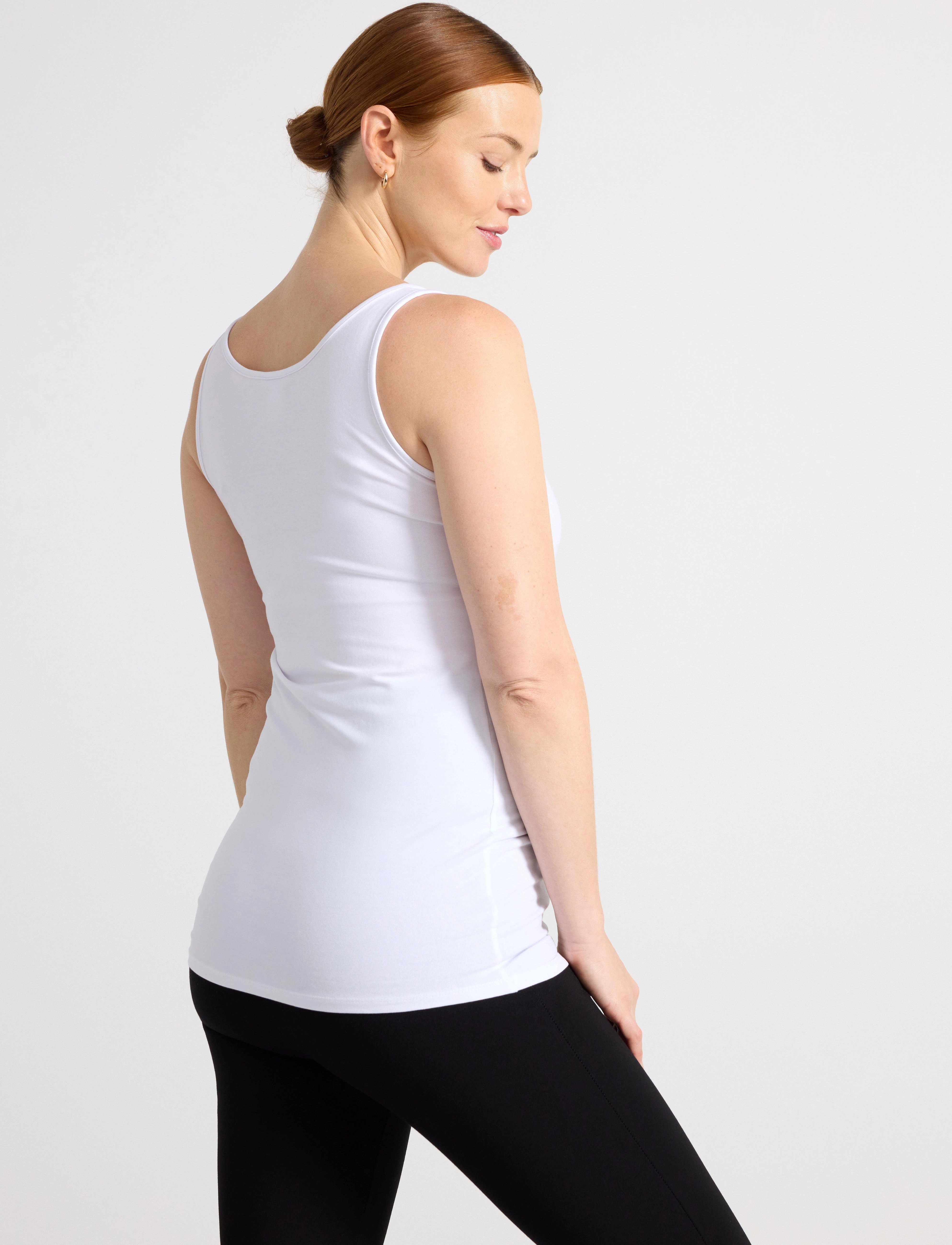 Lindex - Top Karin MOM - topy bez rękawów - white - 4