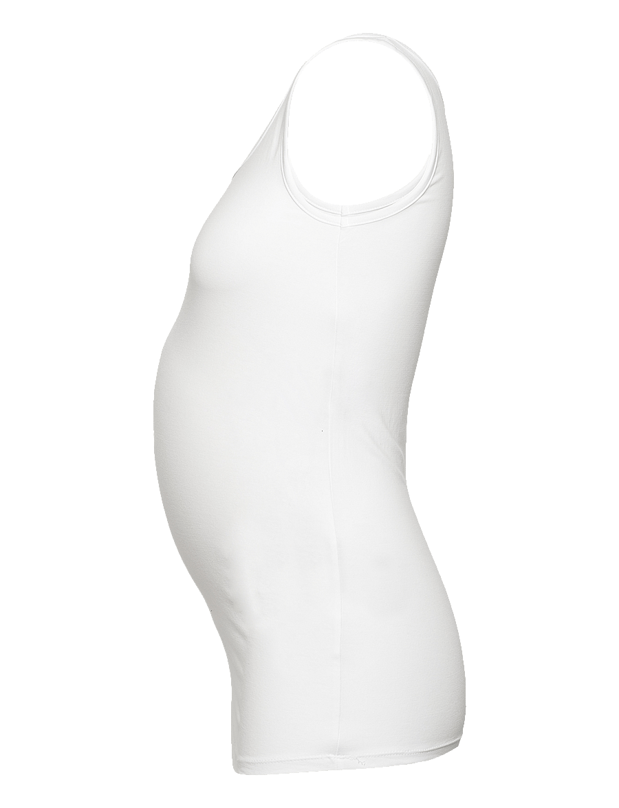 Lindex - Top Karin MOM - Ärmellose tops - white - 3