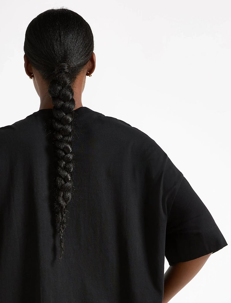 Lindex - Top Erica MOM - kortærmede skjorter - black - 4