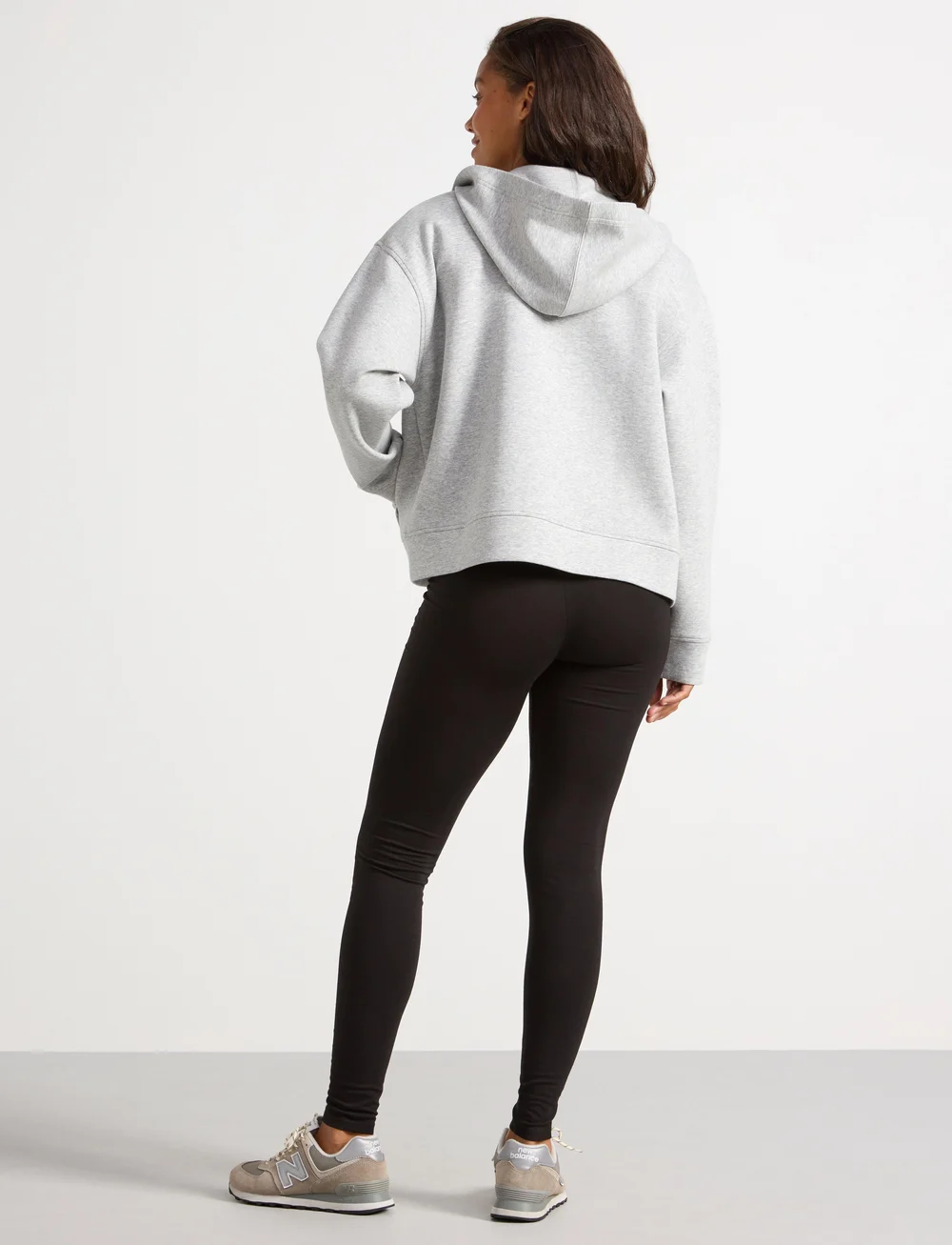 Lindex - Leggings Lillian MOM - püksid - black - 3