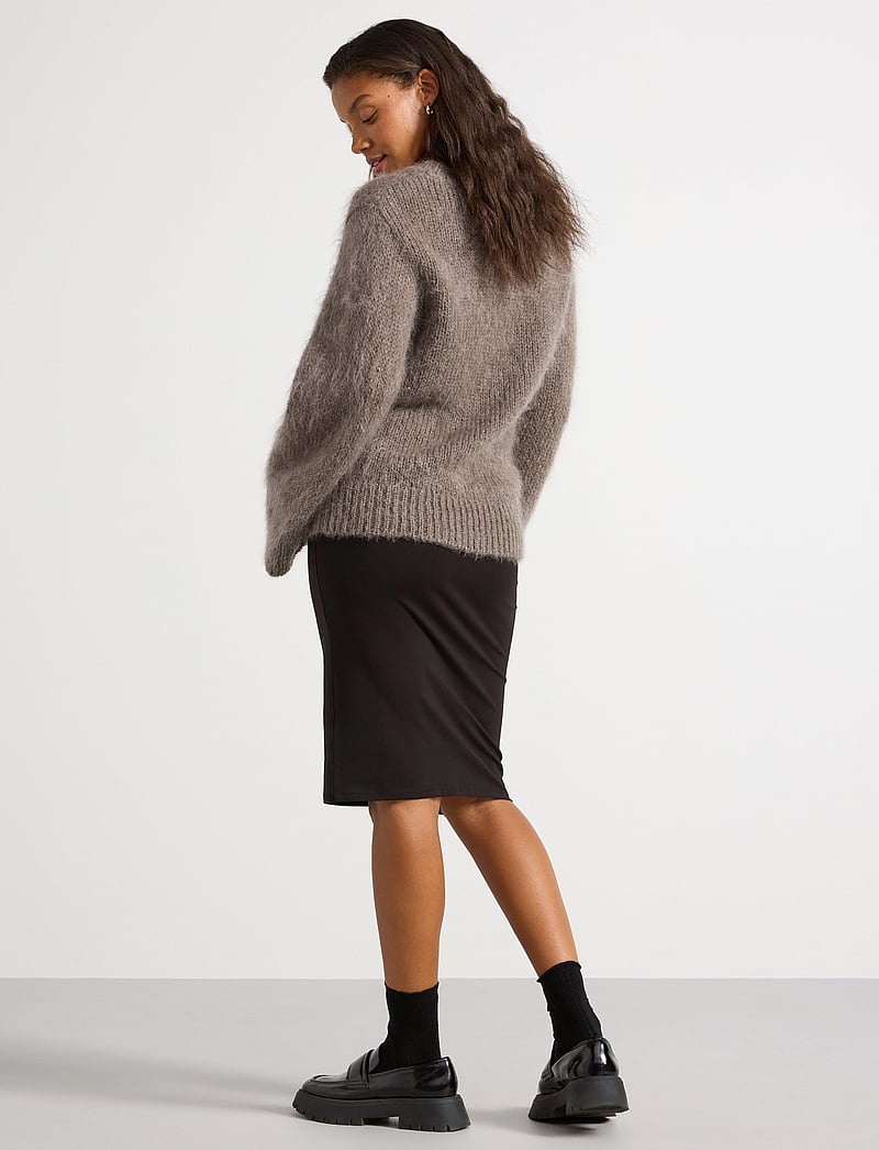 Lindex - Skirt Lina MOM - midi kjolar - black - 4