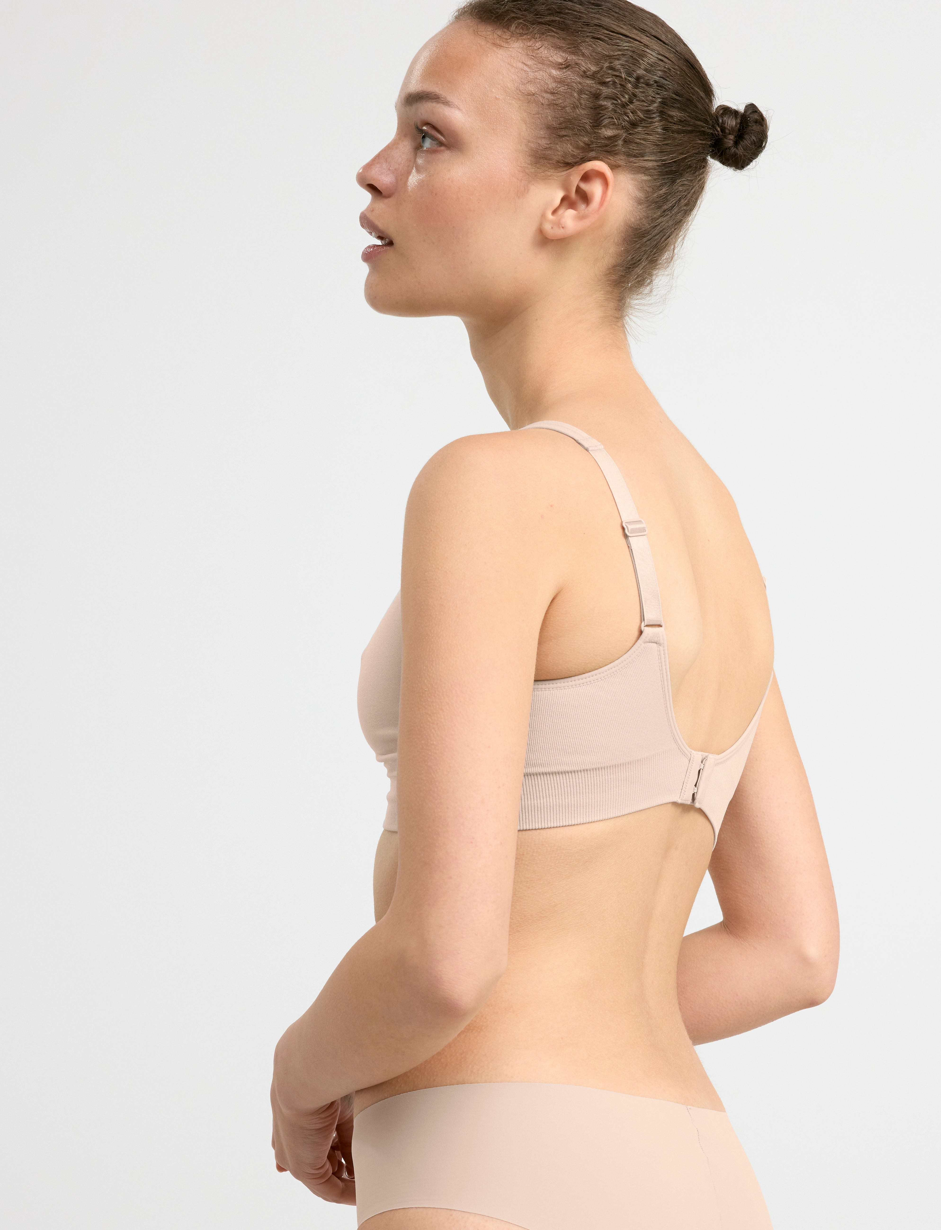 Lindex - Bra 2 pack Joy seamless top - beige - 4