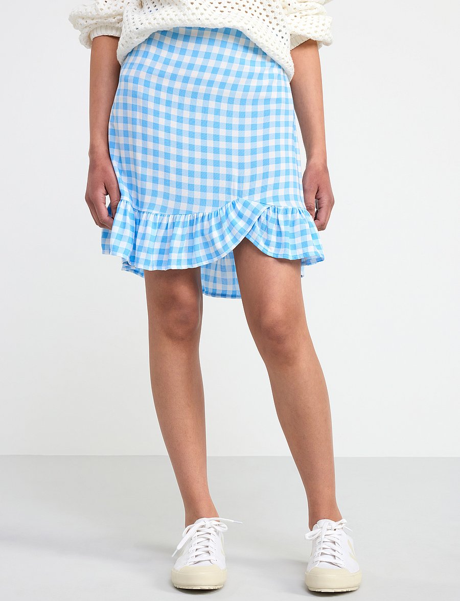 Lindex - Skirt Lily - trumpi sijonai - light dusty blue - 0