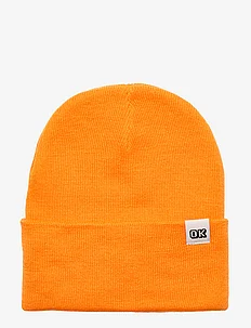 Knitted beanie high fold up, Lindex