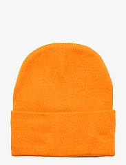 Lindex - Knitted beanie high fold up - muts - light orange - 1