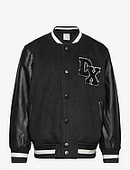 Jacket baseball - BLACK