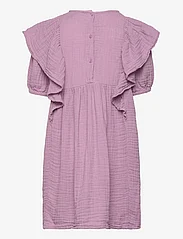 Lindex - Dress loose big frill doublewe - short-sleeved casual dresses - light dusty lilac - 1