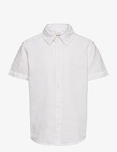 Shirt ss linen cotton blend, Lindex