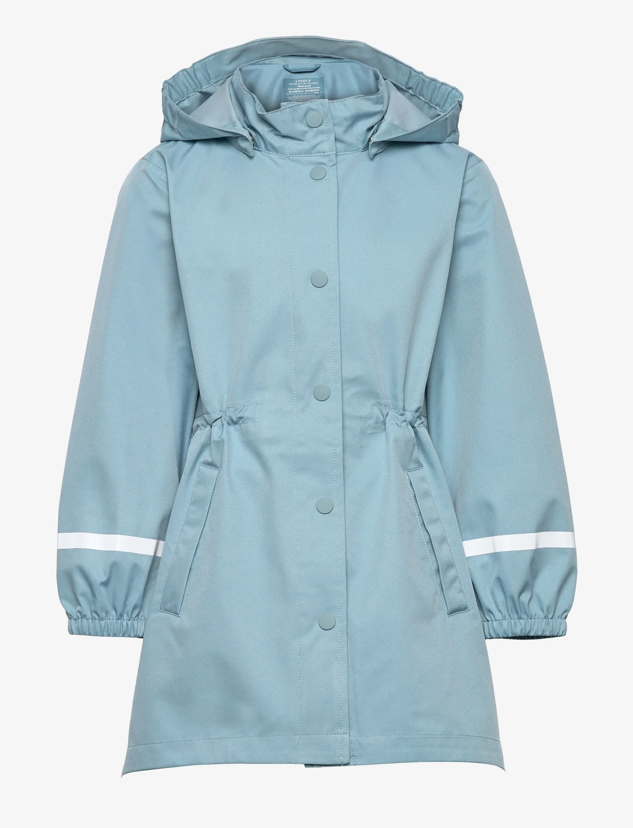 Lindex - Jacket rain coat - regnjackor - dusty blue - 0