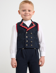 Lindex - Bunad Norway small boys - sets met t-shirt met korte mouw - dark navy - 8