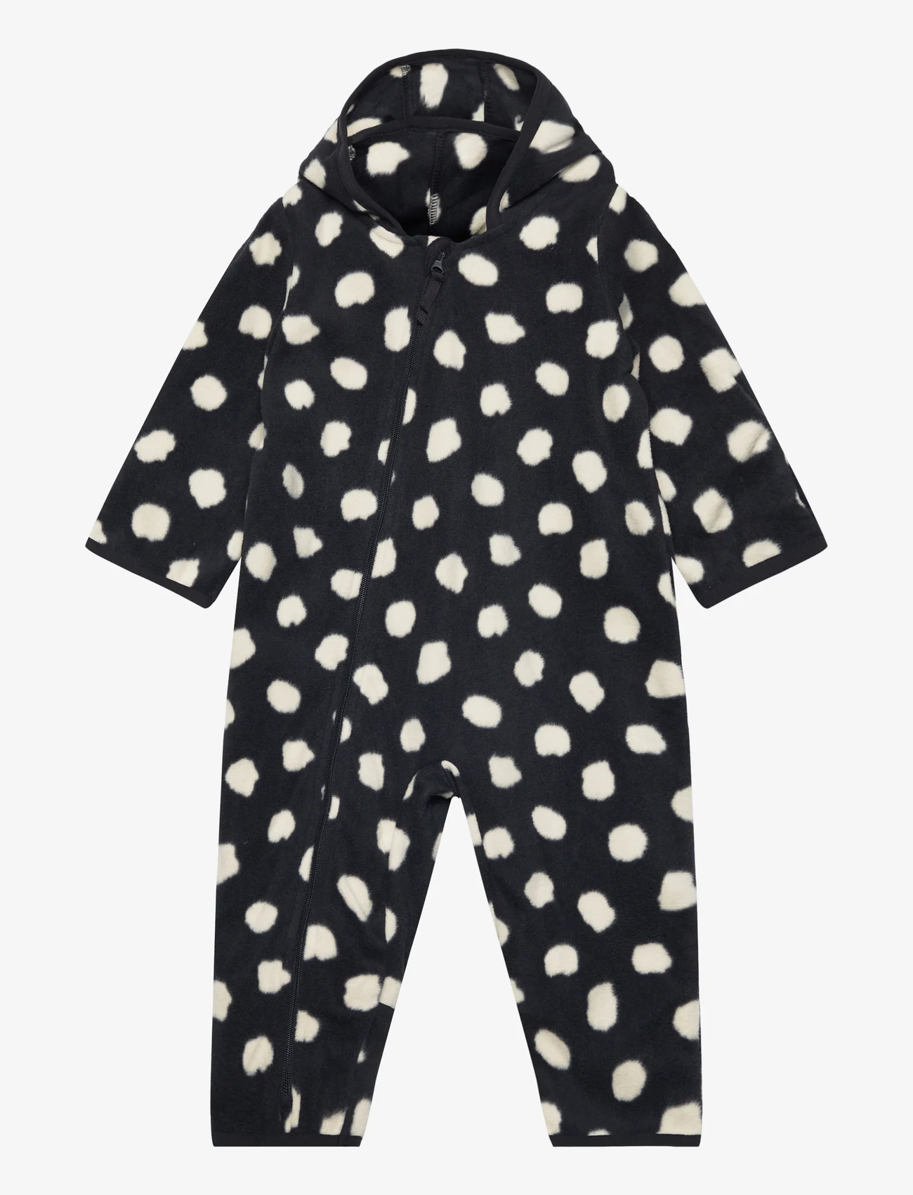 Lindex - Overall fleece - lowest prices - off black - 0