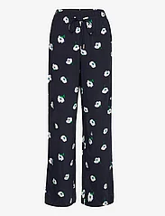 Lindex - Trousers Bella printed - lowest prices - navy - 0