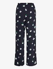 Lindex - Trousers Bella printed - lowest prices - navy - 1