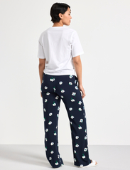 Lindex - Trousers Bella printed - joggers copy - navy - 3