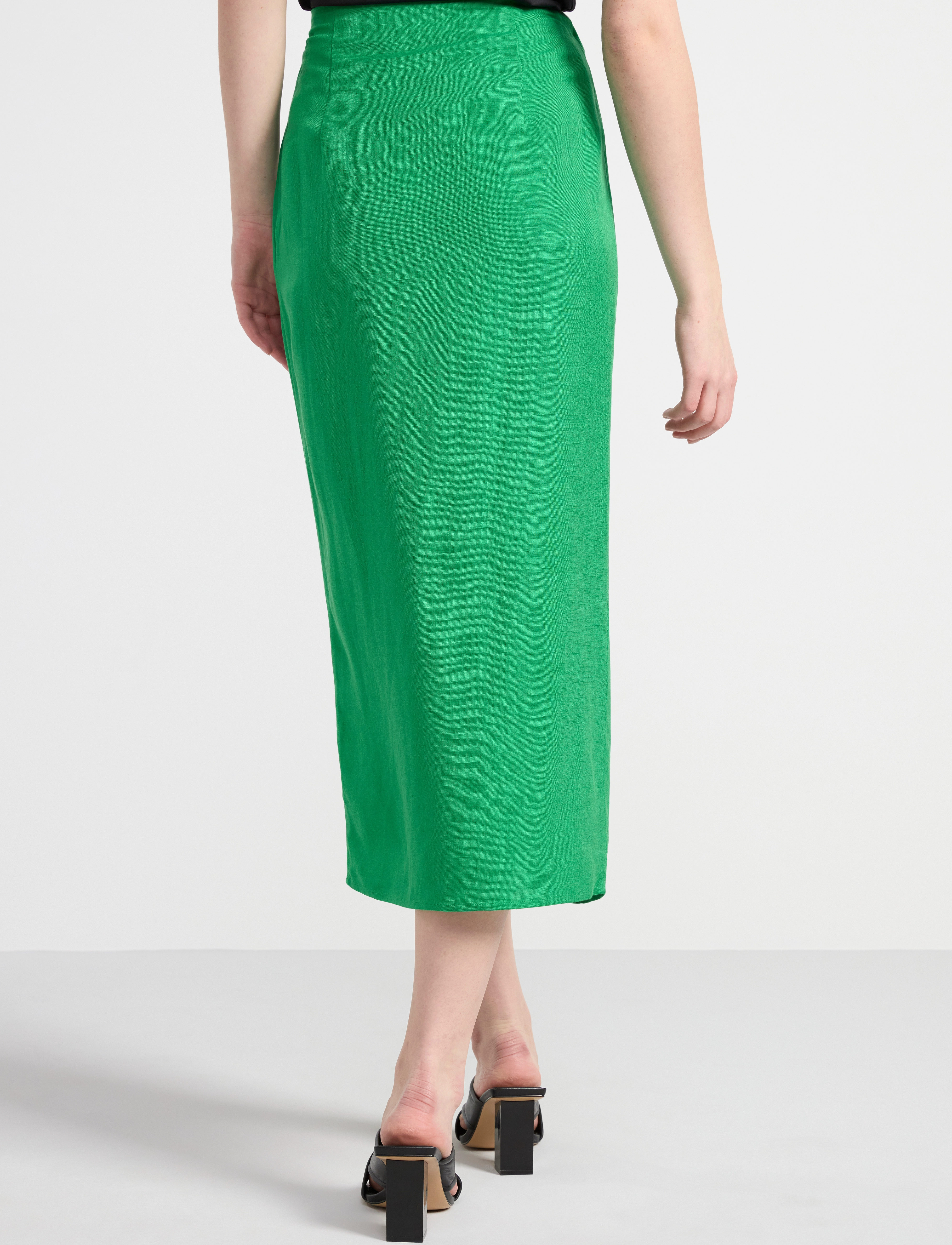 Lindex - Skirt Sofia - midi kjolar - green - 5