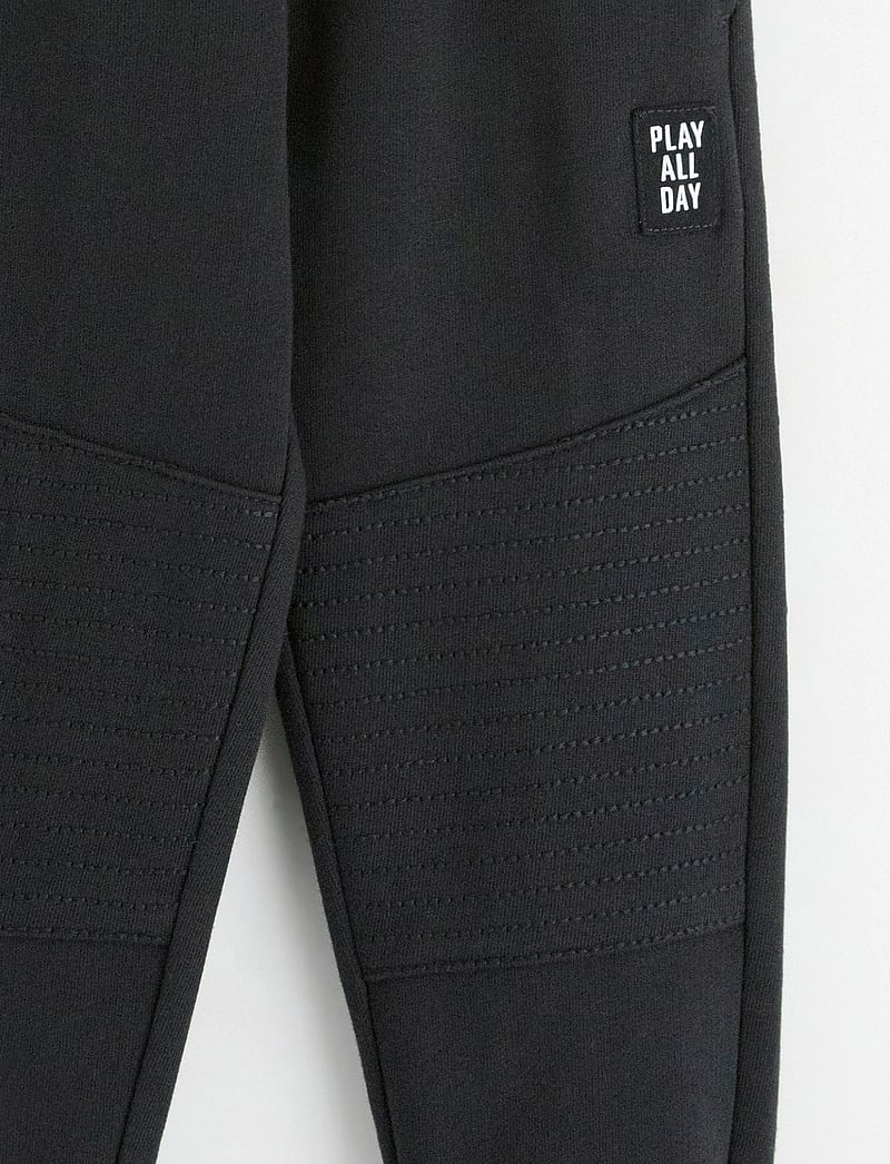 Lindex - Trousers essential Knee - jogginghosen - off black - 5