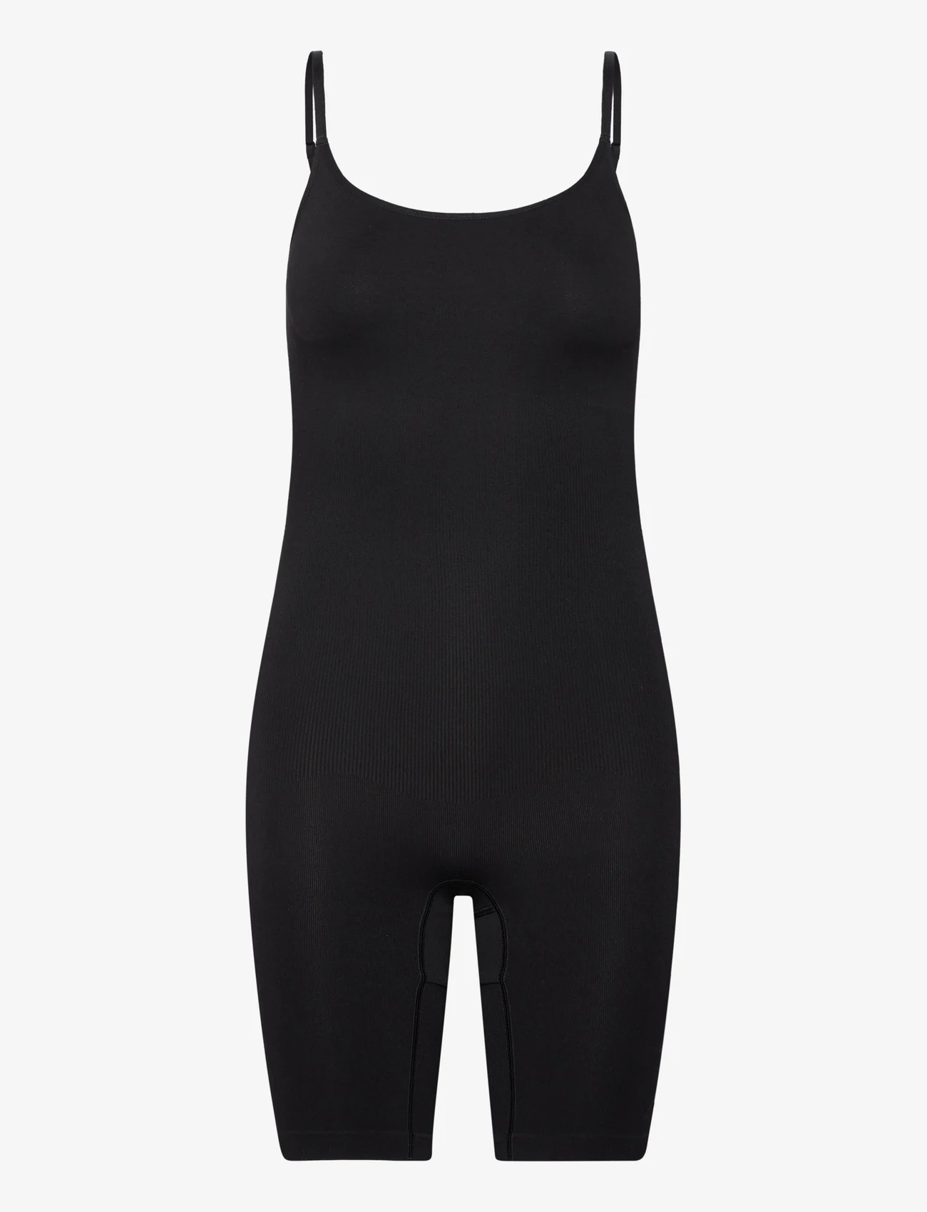Lindex - Seamless Biker Bodysuit Shapew - shapewear - black - 0