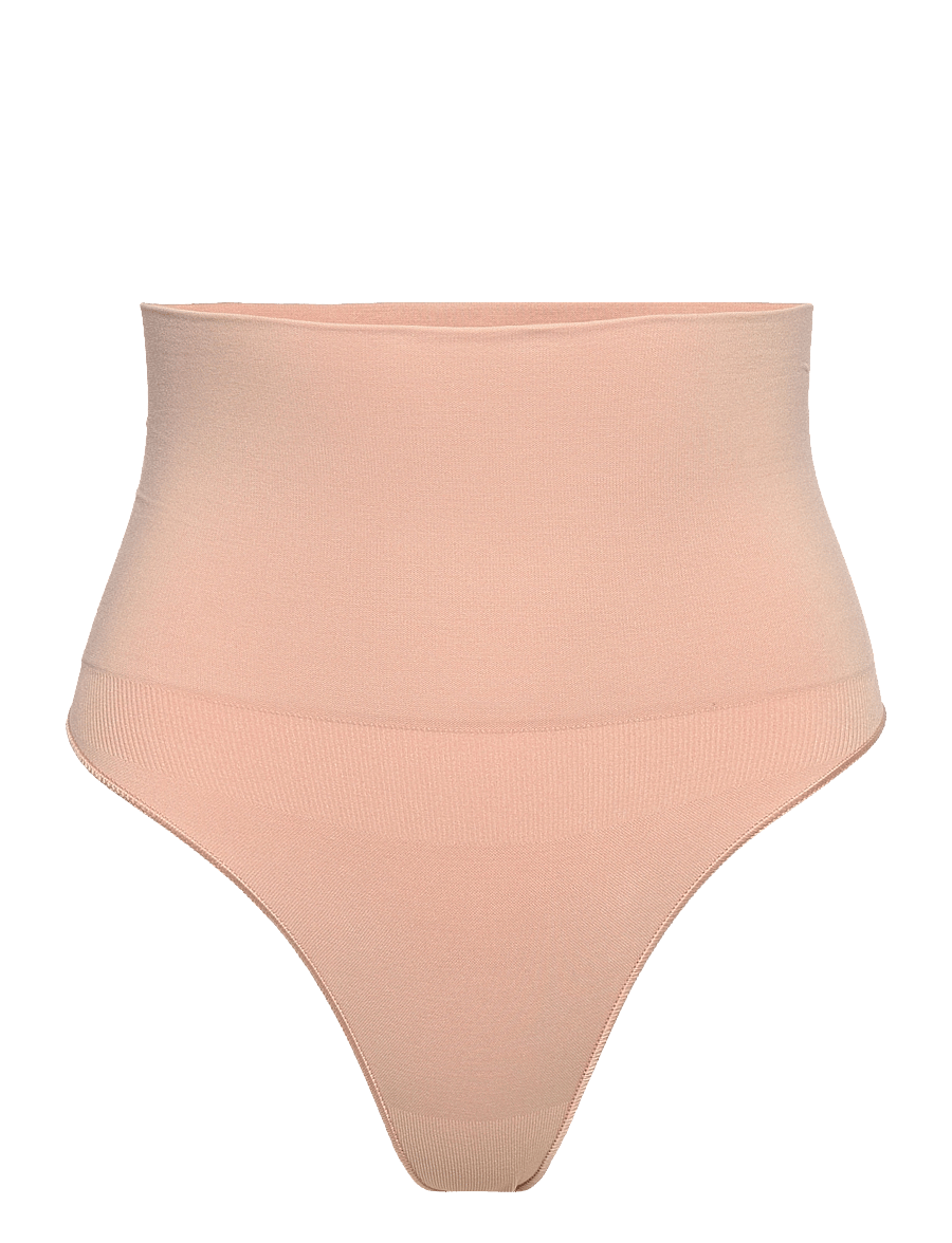 Lindex - Girdle Shaping Thong High Sea - vormivad püksid ja seelikud - beige - 1