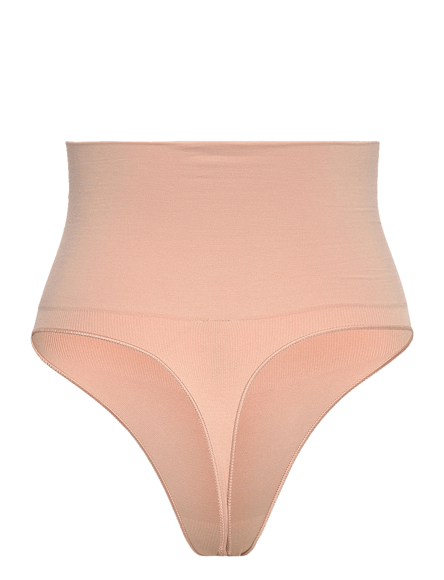 Lindex - Girdle Shaping Thong High Sea - vormivad püksid ja seelikud - beige - 2