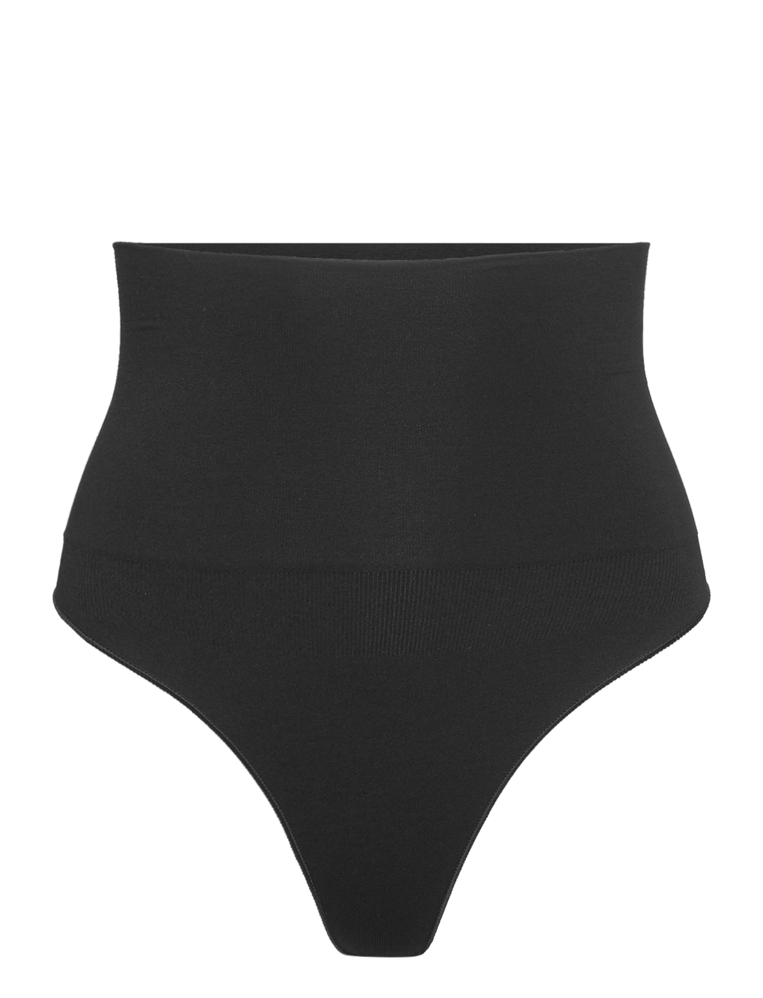 LINDEX Girdle Shaping Stringtanga High Sea Schwarz - XL - Damen