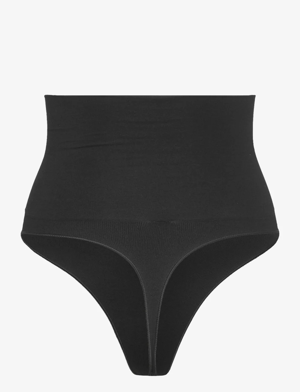 Lindex - Girdle Shaping Thong High Sea - shaping nederdelar - black - 2