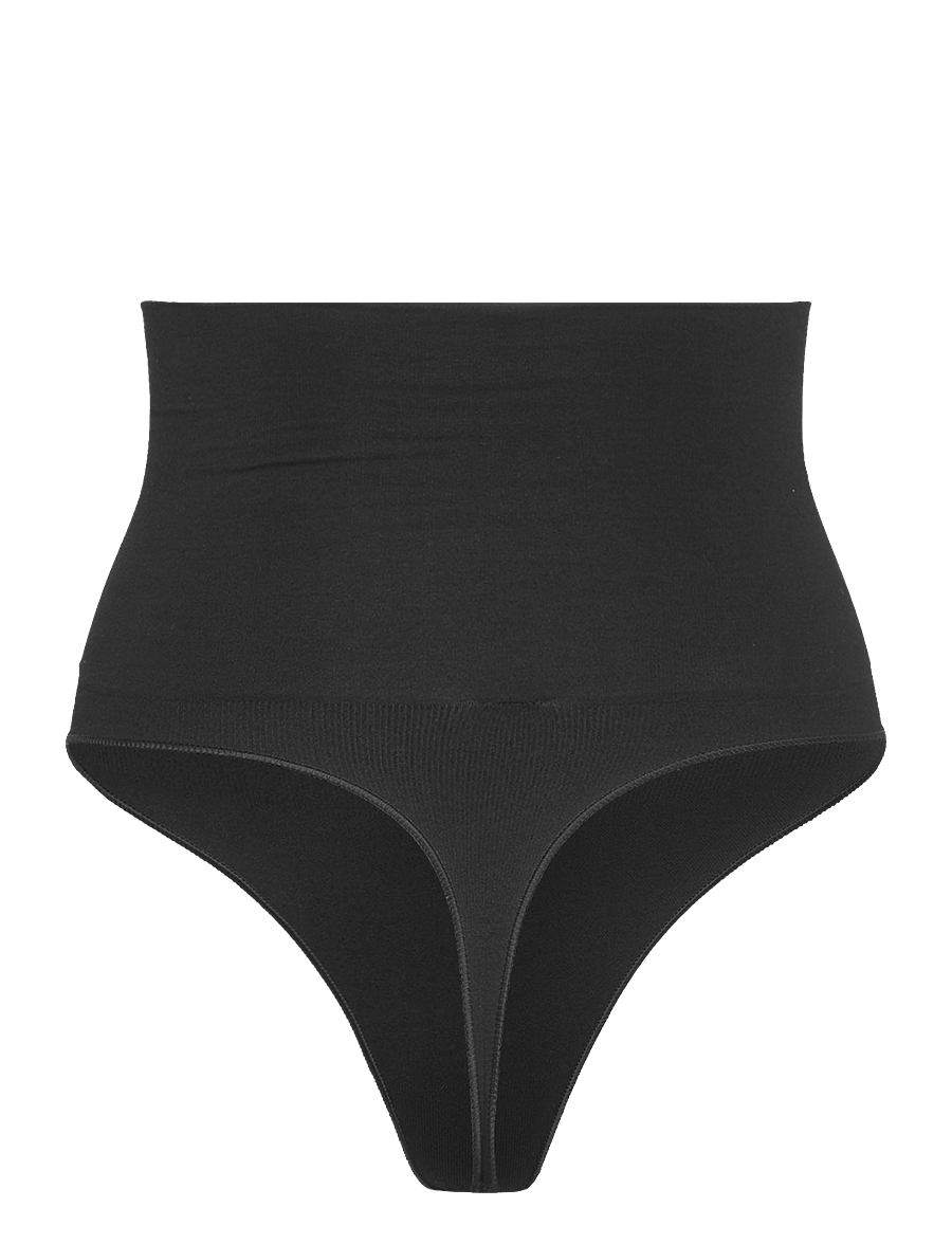 Lindex - Girdle Shaping Thong High Sea - shapewear hosen - black - 2