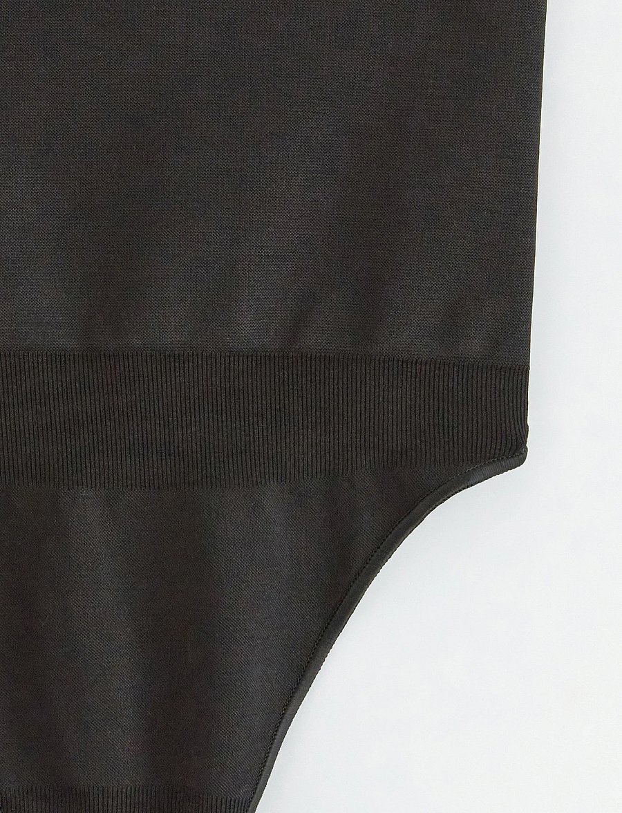 Lindex - Girdle Shaping Thong High Sea - shapewear hosen - black - 5