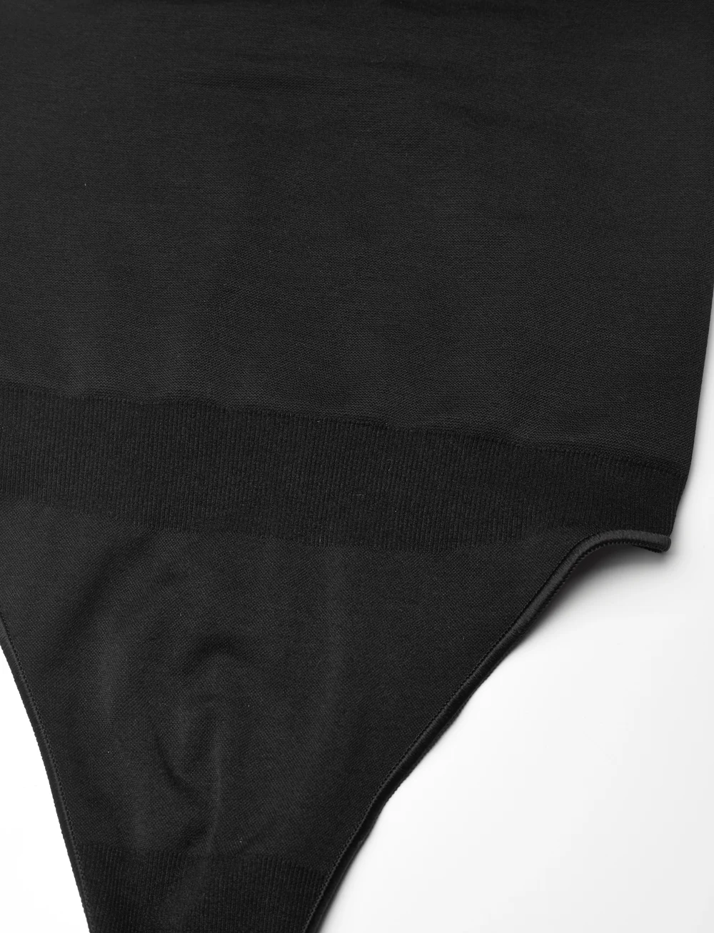 Lindex - Girdle Shaping Thong High Sea - shaping nederdelar - black - 5