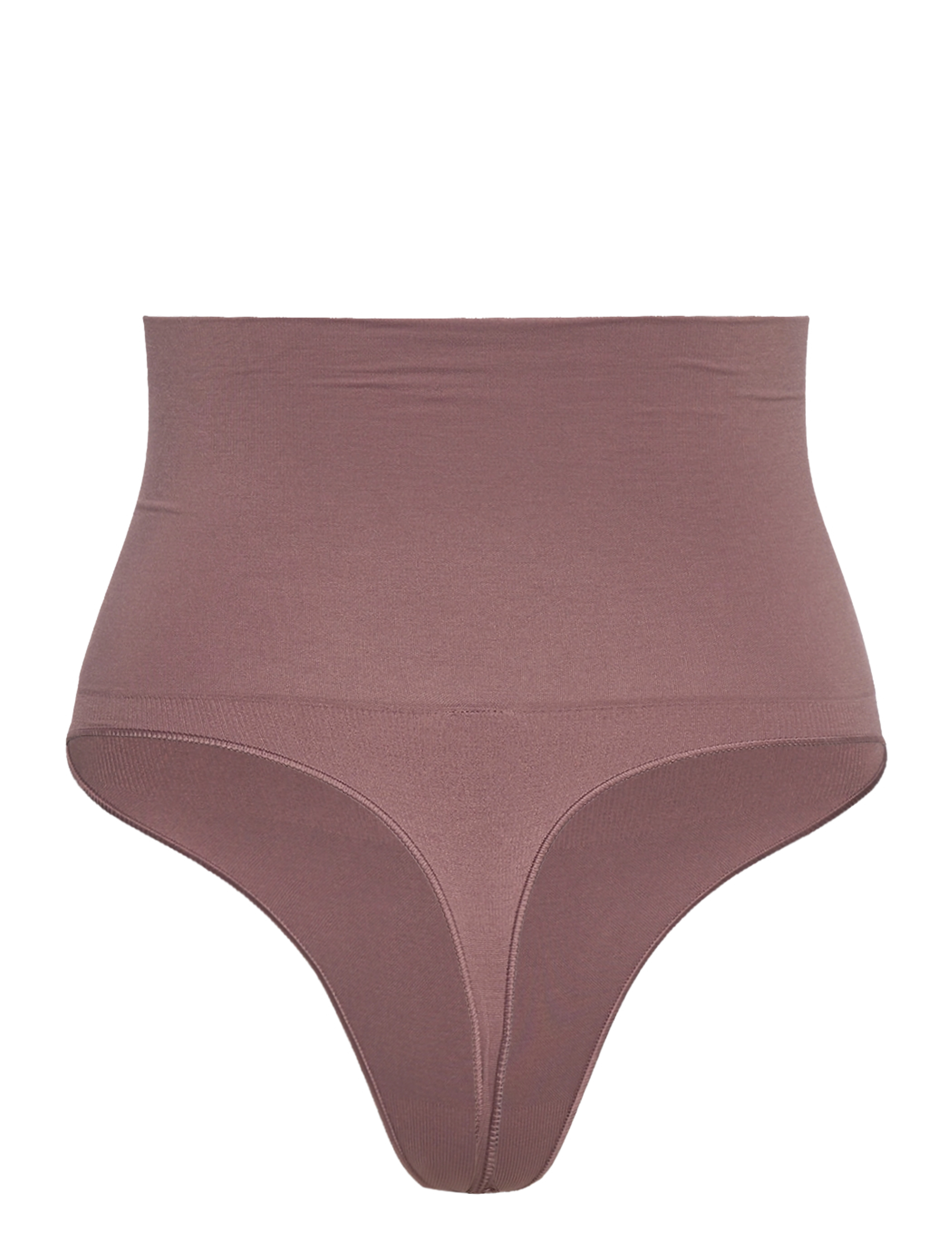 Lindex - Girdle Shaping Thong High Sea - corrigerende onderstukken - dark dusty brown - 2