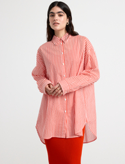 Lindex - Shirt Elly - long-sleeved shirts - red - 2