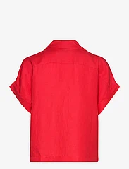 Lindex - Shirt Lillie short sleeve - marškiniai trumpomis rankovėmis - strong red - 1