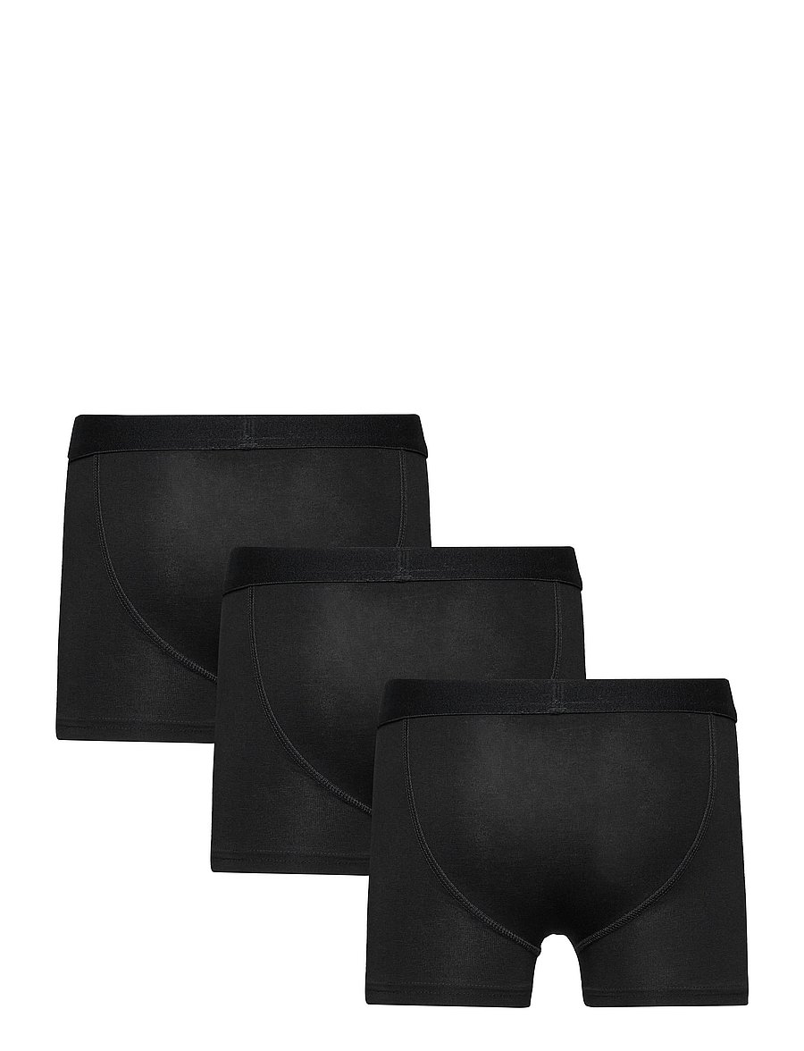 Lindex - 3-pack boxer shorts - kalsonger - black - 1