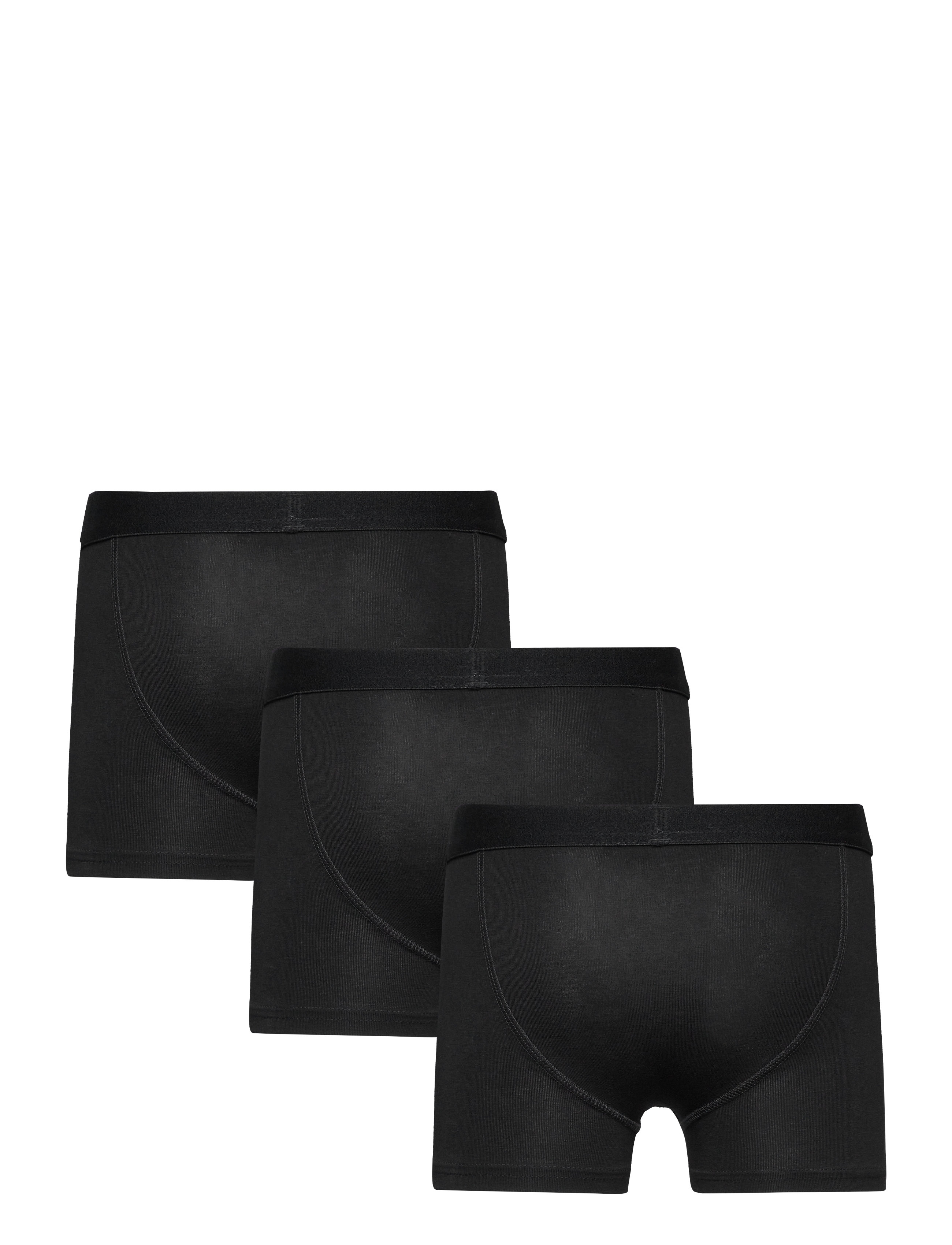 Lindex - Boxer BB NYC Solid 3 pack - unterhosen - black - 1