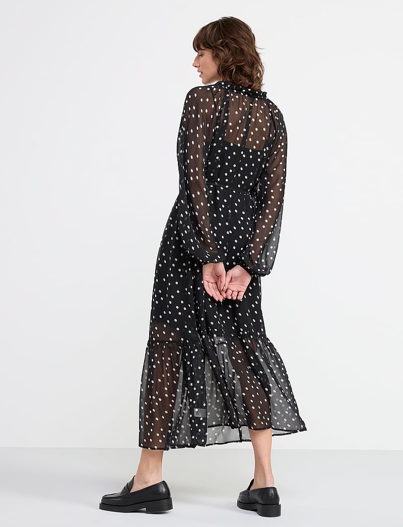 Lindex - Dress Alma - midi kjoler - black - 4