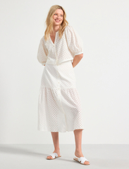 Lindex - Skirt Verona - vidutinio ilgio sijonai - off white - 2