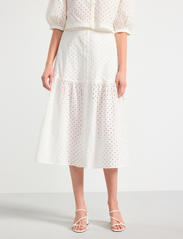 Lindex - Skirt Verona - midihameet - off white - 3