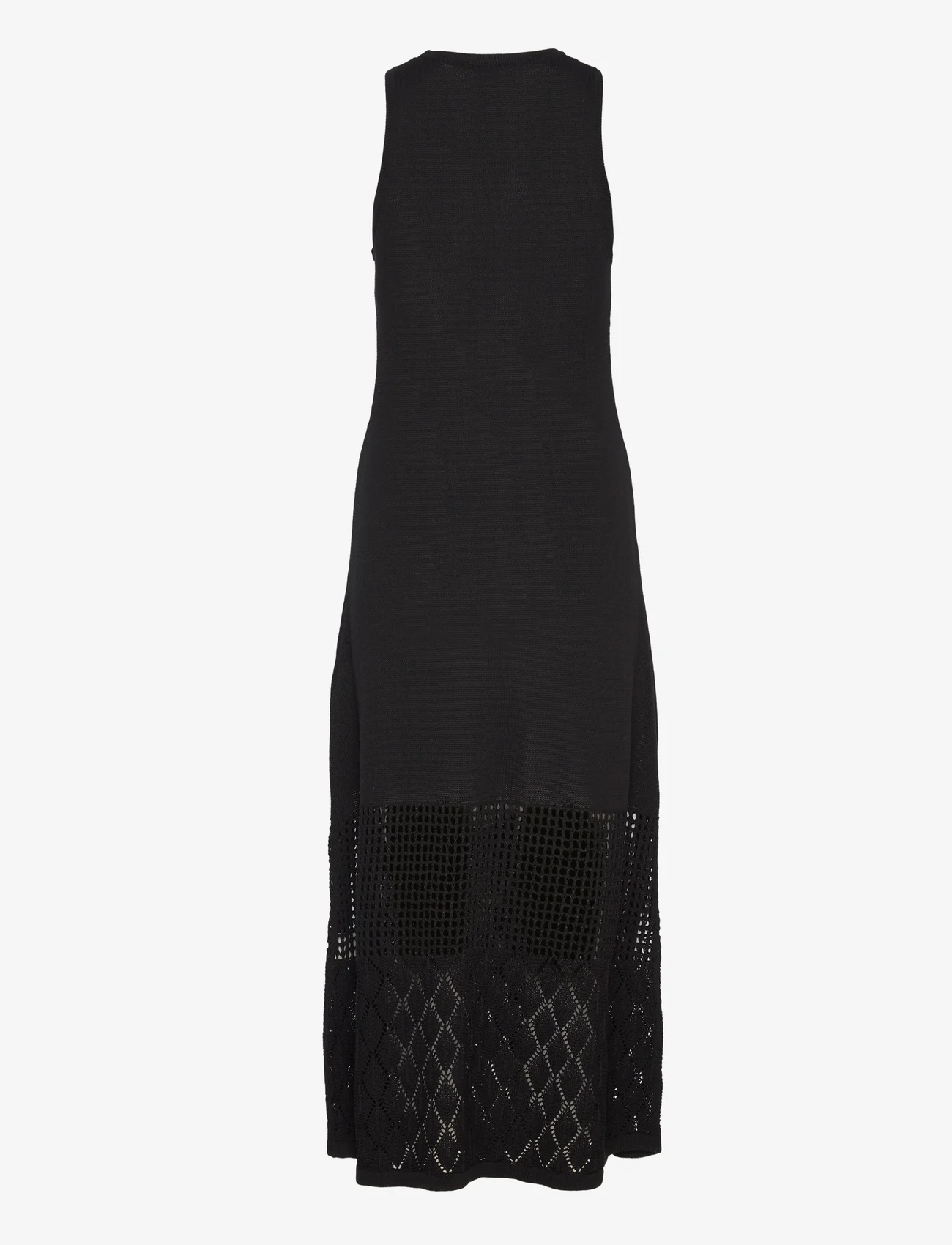Lindex - Dress Nanna - stickade klänningar - black - 1