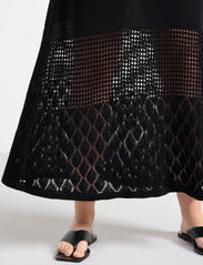 Lindex - Dress Nanna - strikkede kjoler - black - 4