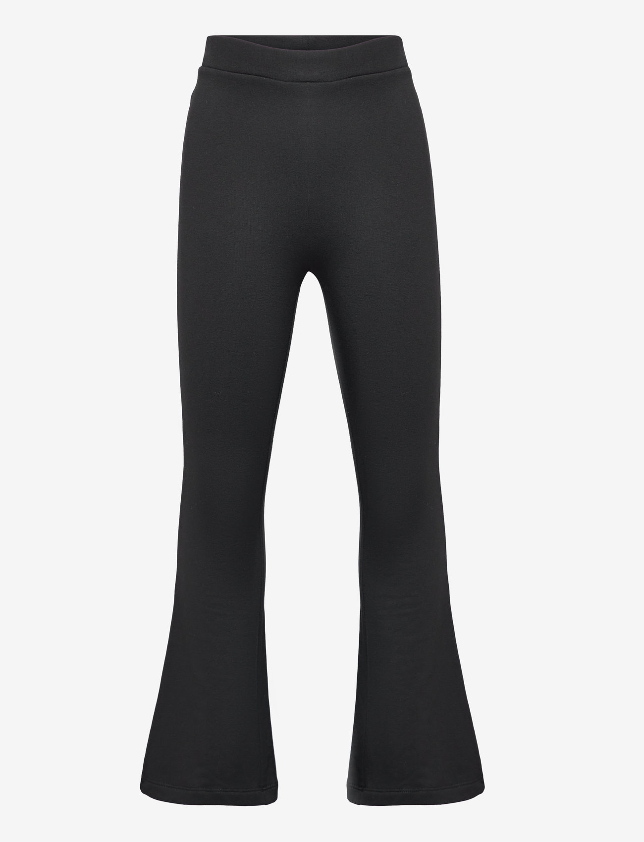 Lindex - Flared leggings with brushed inside - bukser - black - 1