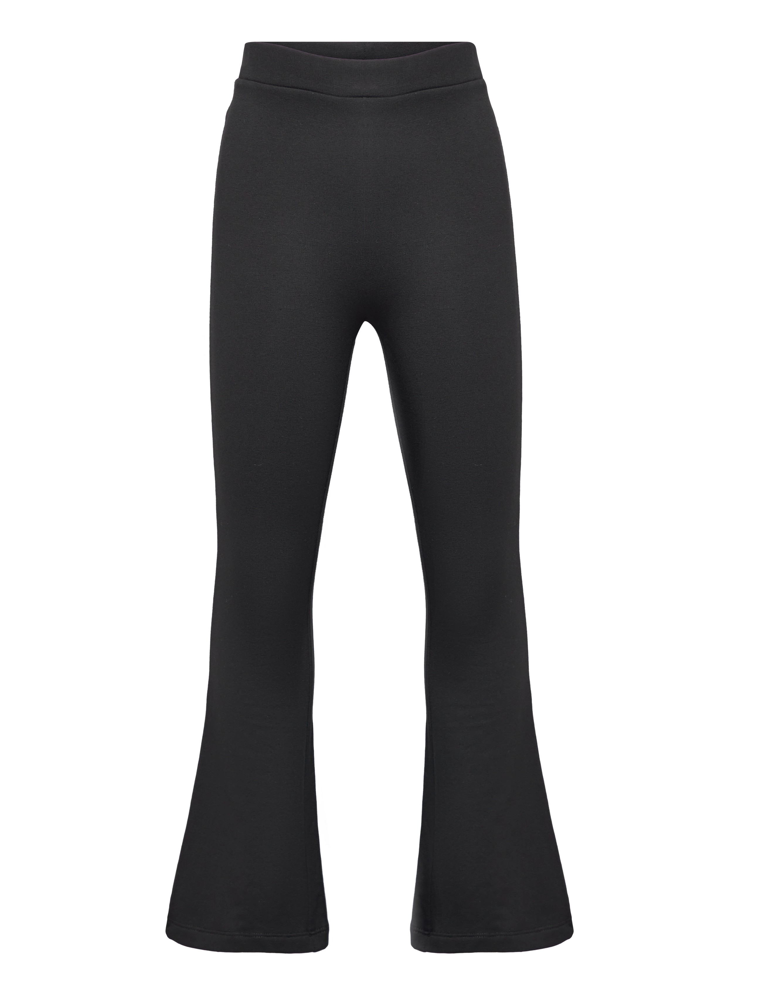 Lindex Flared leggings with brushed inside - Underdele - BLACK / black