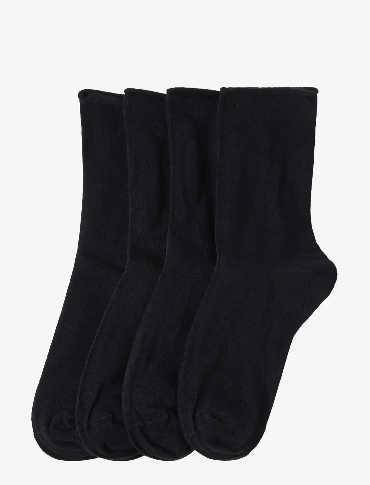 Lindex - 4-pack socks - crew-socken - black - 0