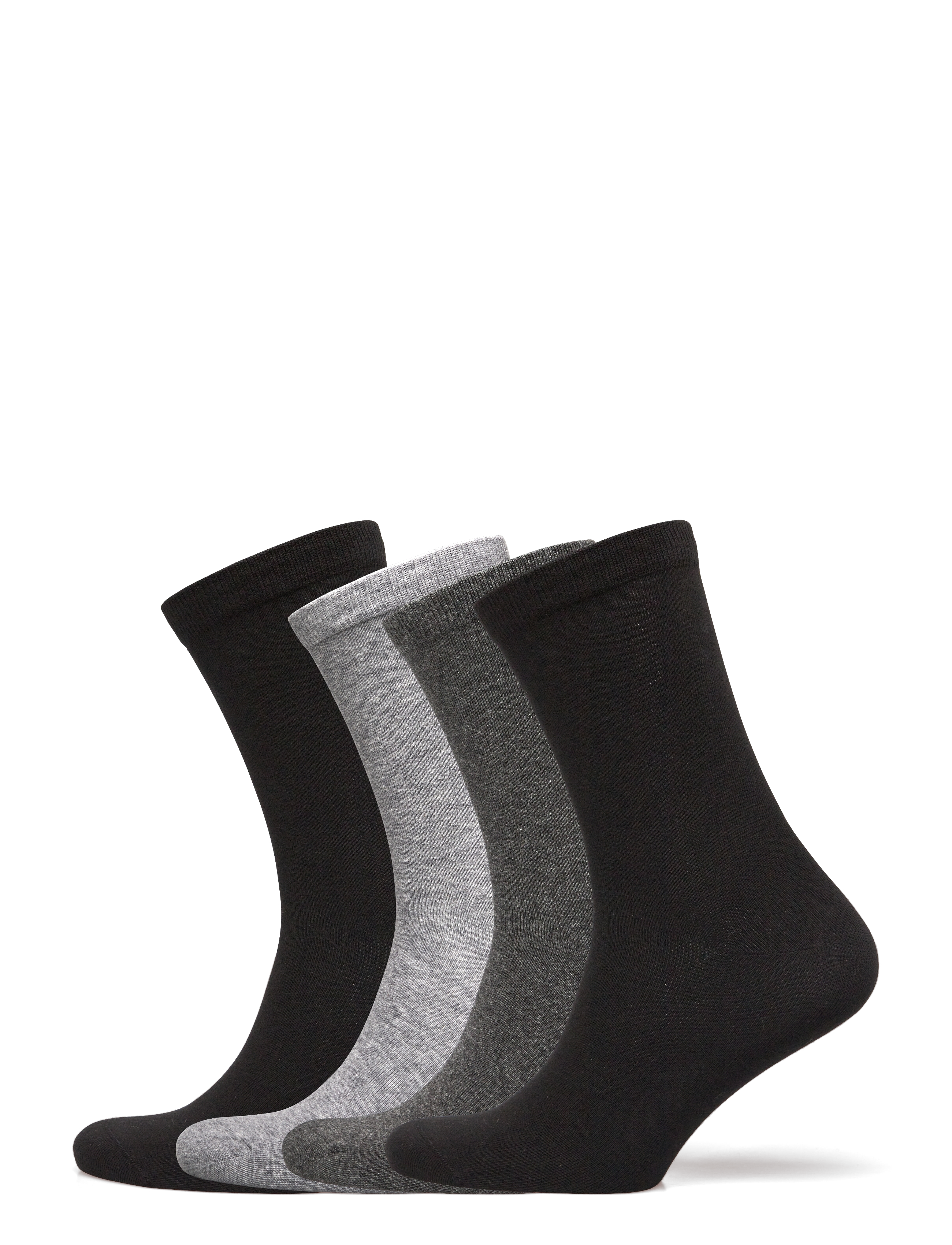 Lindex 4-Pack Socks, 39/41, Mehrfarbig/gemustert - Regular Frauen