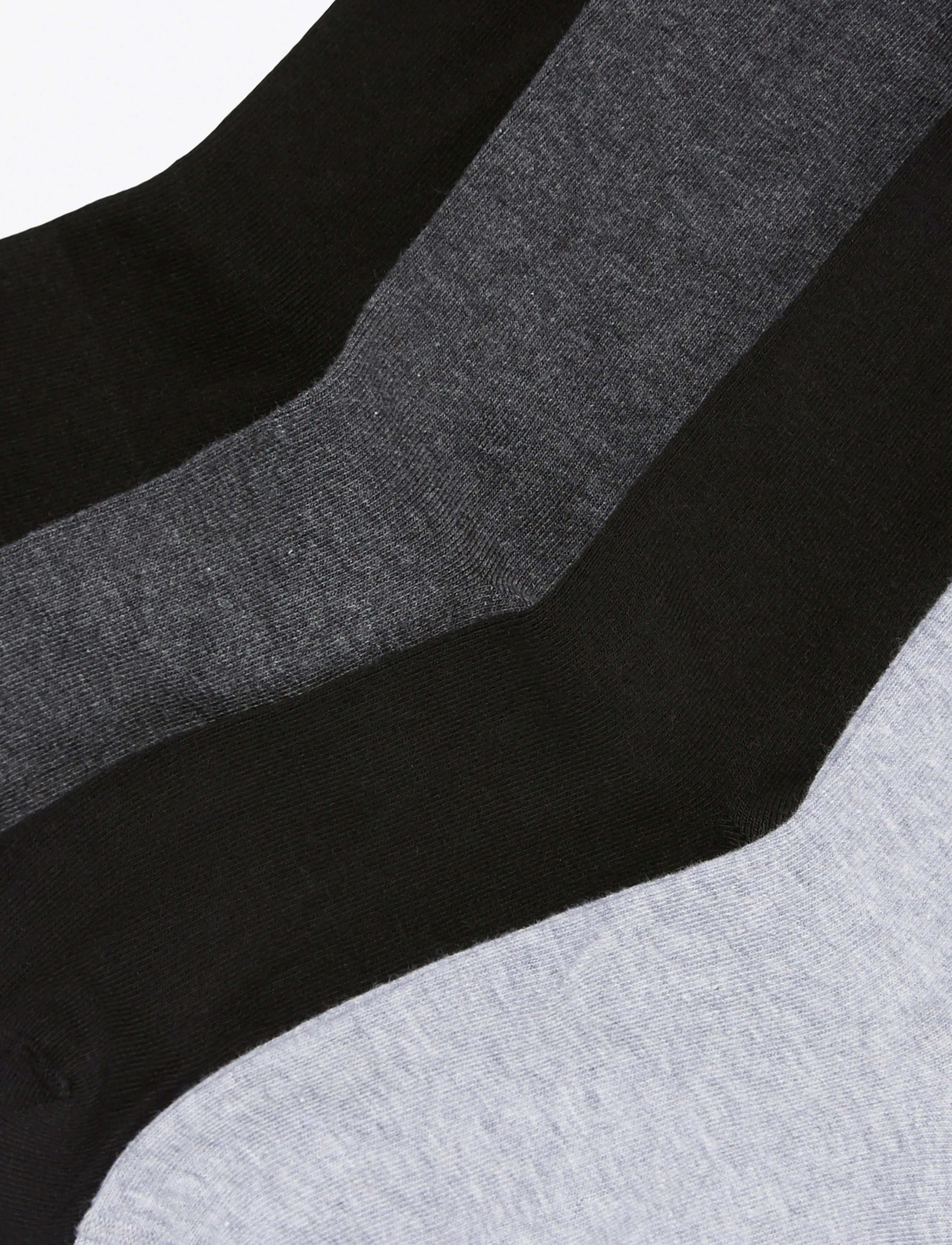 Lindex - 4-pack socks - regular socks - anthracite - 1