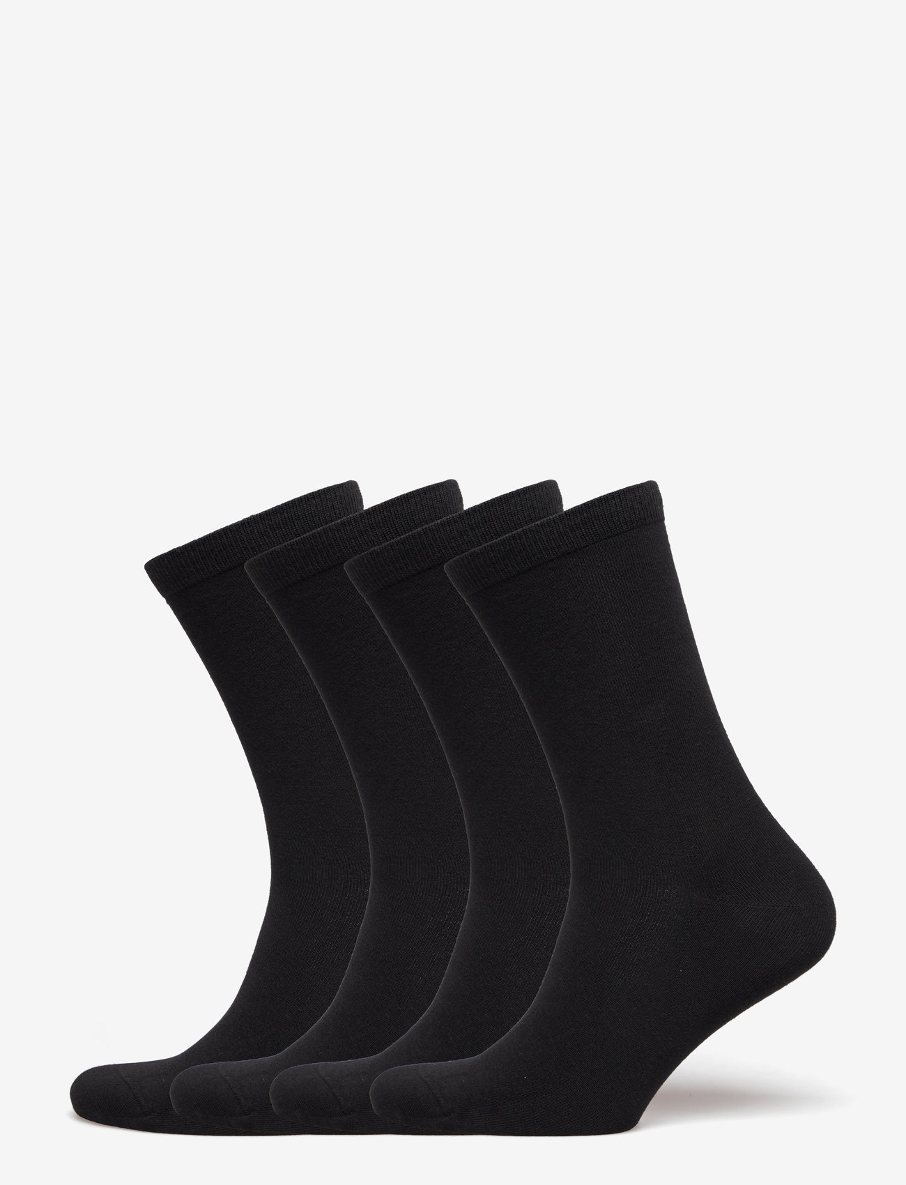 Lindex - 4-pack socks - crew-socken - black - 0