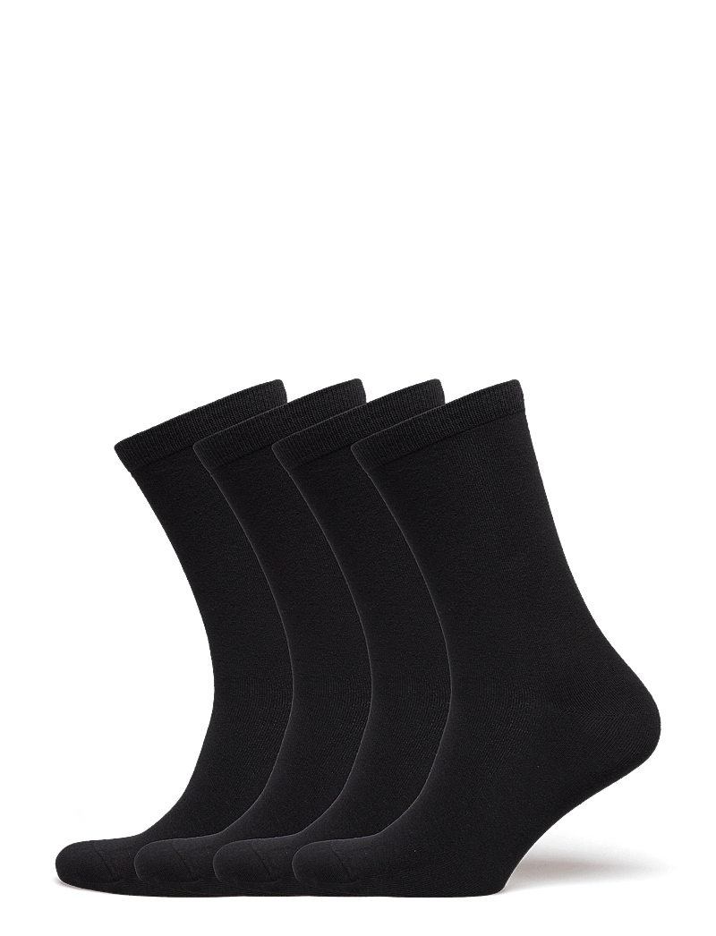 Lindex - 4-pack socks - vanliga strumpor - black - 0