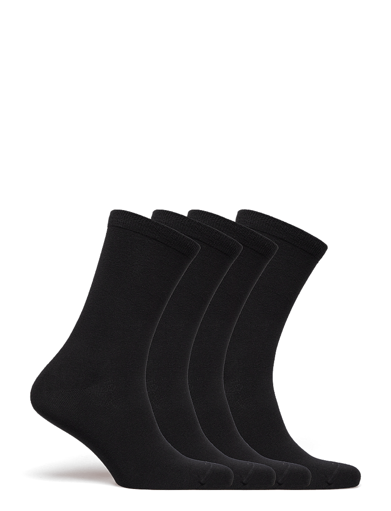 Lindex - 4-pack socks - vanliga strumpor - black - 2