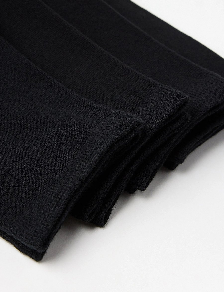 Lindex - 4-pack socks - vanliga strumpor - black - 1