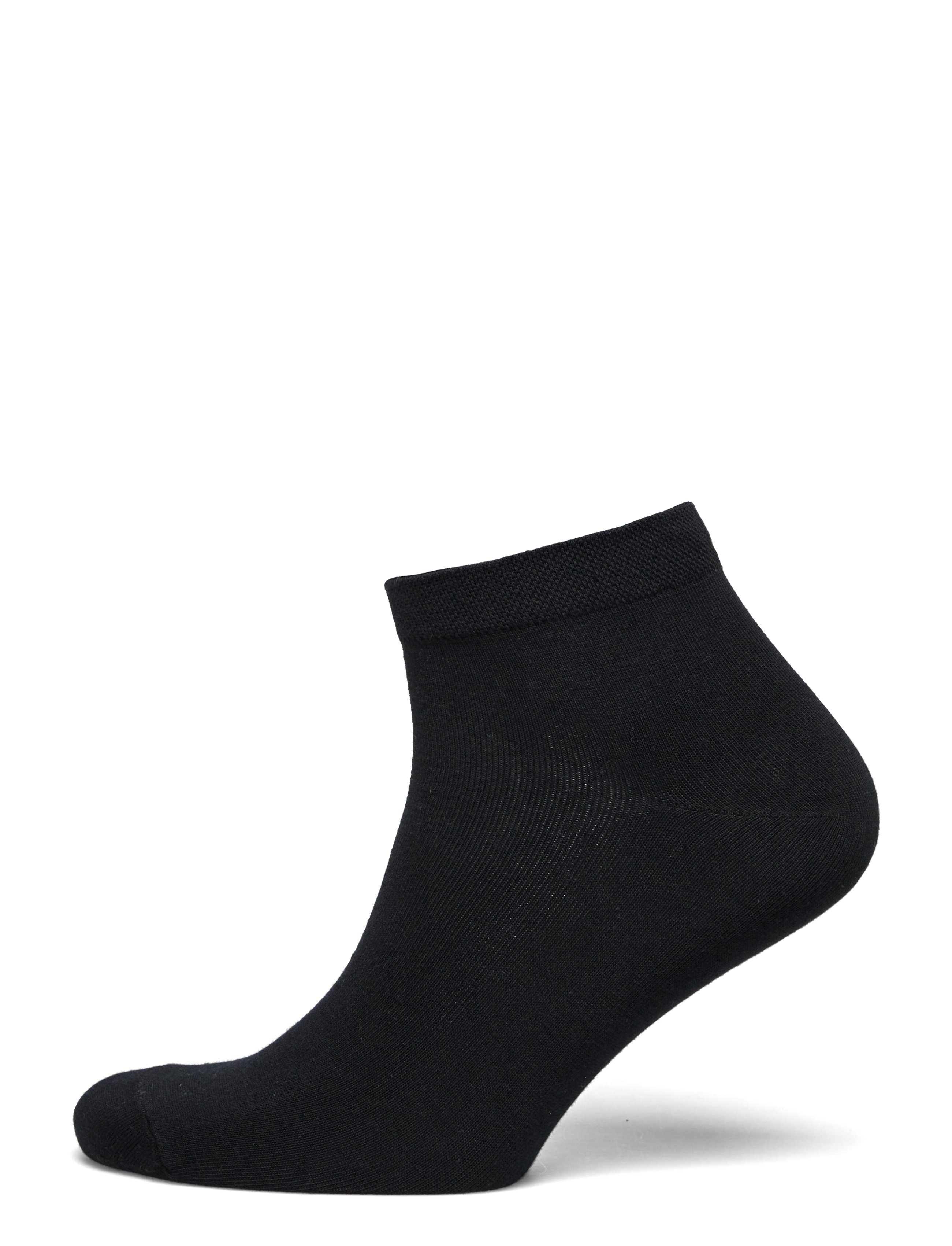 Lindex - 4-pack ankle socks - nilkkasukat - black - 2
