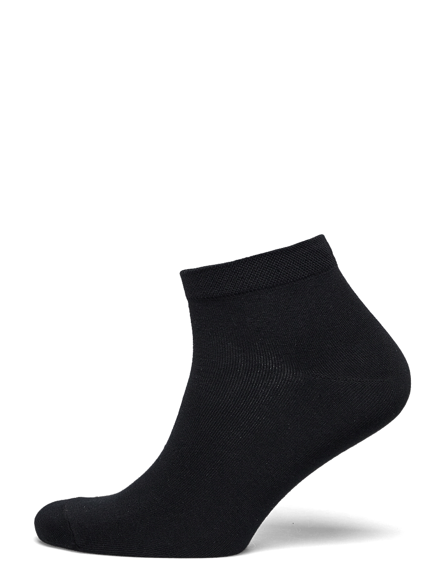 Lindex - 4-pack ankle socks - ankelstrømper - black - 2