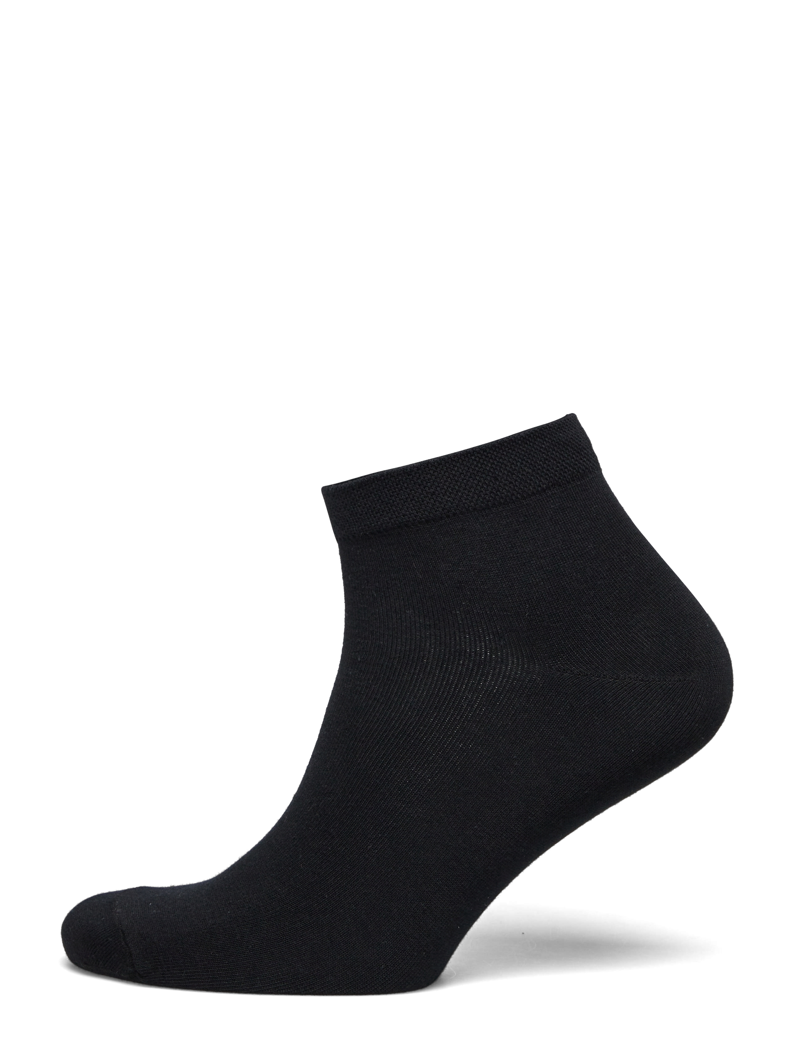 Lindex - 4-pack ankle socks - nilkkasukat - black - 4